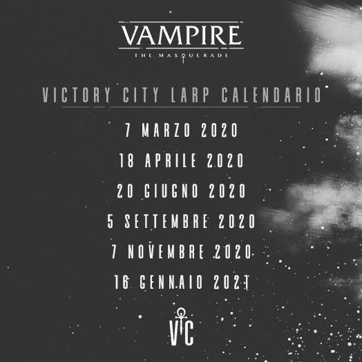 Calendario Vicotry City LARP